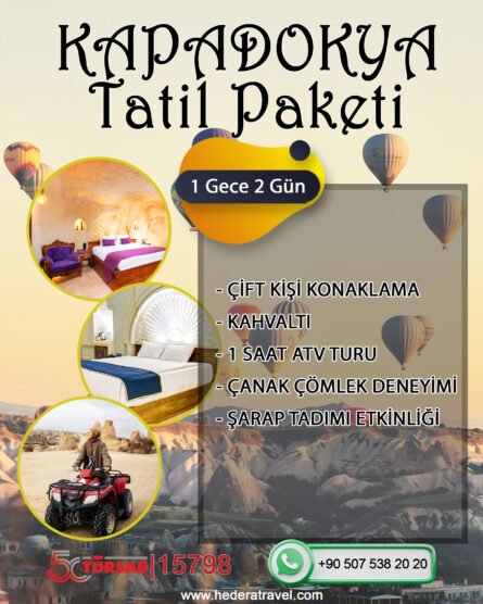 1 Gece 2 Gün Ekonomik Paket